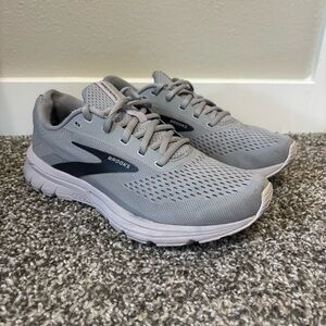 Brooks Womens Signal 3 Gray Running Shoes Size 7.5